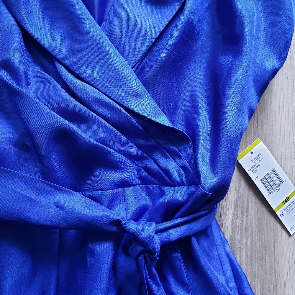 💙NWOT Classy Vintage Evan-Picone Dress - Picture 3 of 5